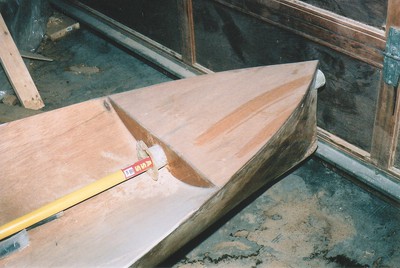 foredeck completed 2