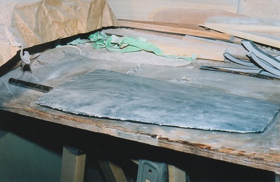 rudder ready for fairing